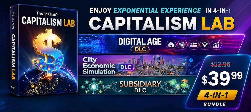Capitalism Lab + 3 DLC Bundle