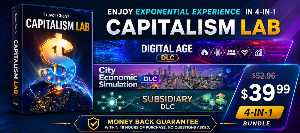 Capitalism Lab + 3 DLC Bundle
