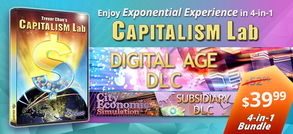 Capitalism Lab + 3 DLCs Bundle