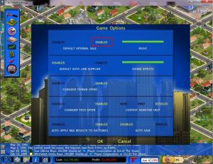 Enable Internal Sale in Option Menu