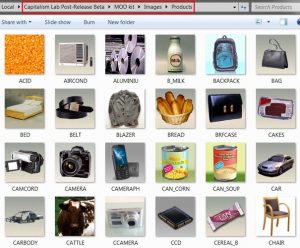 "Products" folder