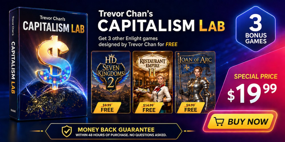 Capitalism Lab + 3 Free Games Bundle