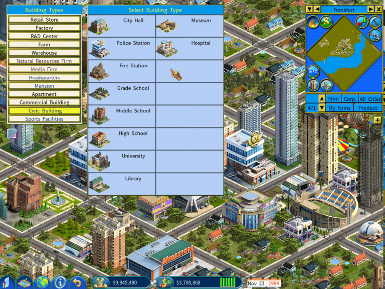 Community and Sports Facilities - Capitalism Lab