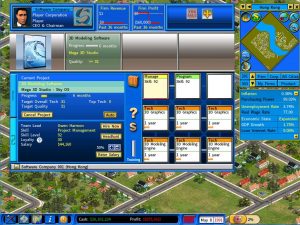 Software development project underway