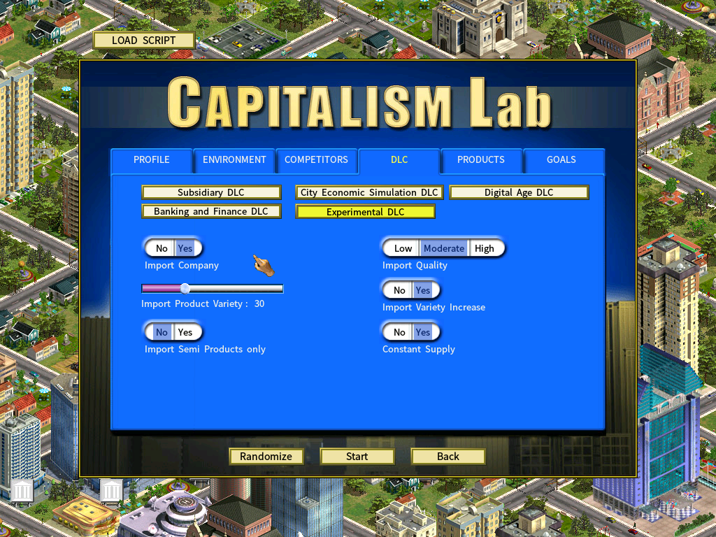 Import Company Capitalism Lab