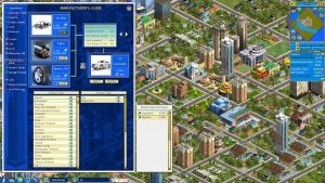 Business strategy game showing Manufacturer's Guide