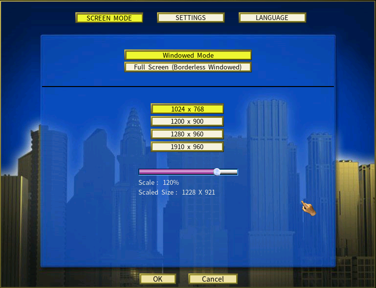 Display scaling