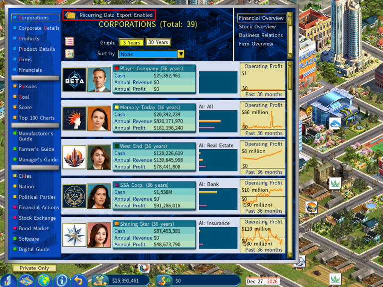 Capitalism Lab Version 12.0 - Capitalism Lab