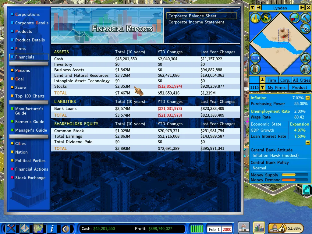 Balance Sheet-feb2000