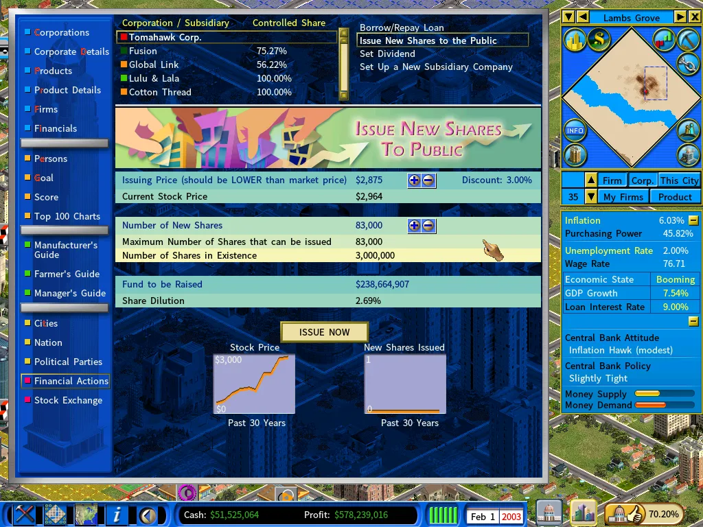 Investment Bank of Sylvania-feb2003